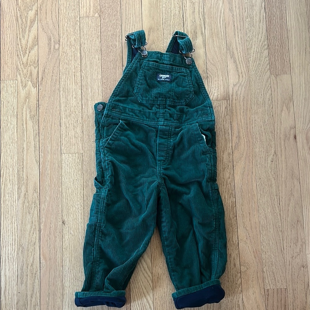 Oshkosh corduroy overalls